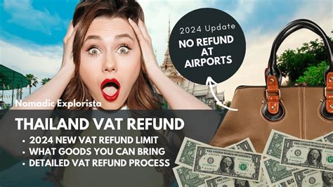 No Vat Refund At Thailand Airports Anymore Thai Government