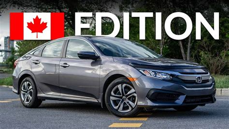 2018 Honda Civic Lx Base Review And Walk Around Canadian Spec Youtube