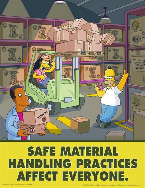 Material Handler Meme Electrical Safety Awareness Posters The