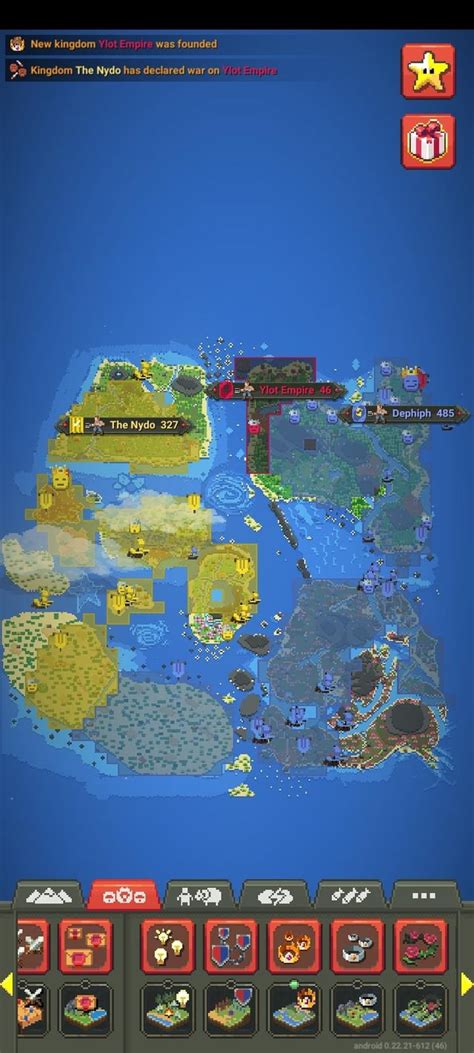 My Map With Art In The Ocean Rworldbox