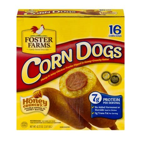 Foster Farms 40 Count Mini Corn Dogs Allergy and Ingredient Information