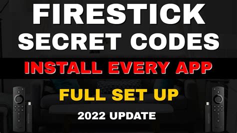 ⭐secret Firestick Install Codes 2022 Update⭐