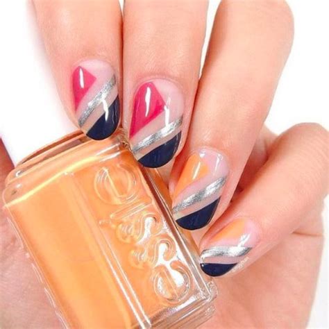 Cеребристый маникюр: 81 фотоидея дизайна ногтей