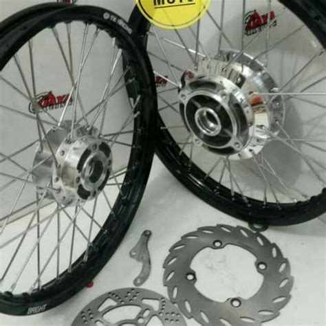 Jual SEPAKET VELG TK JEPANG NINJA RR R VELG RING17 FREE CAKRAM PLUS