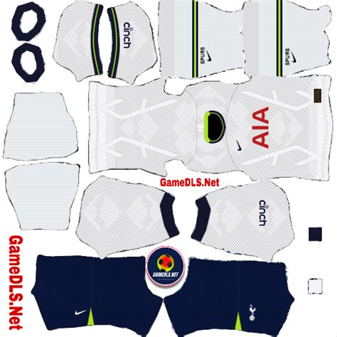 Kit Tottenham 2023 Dream League Soccer 2022