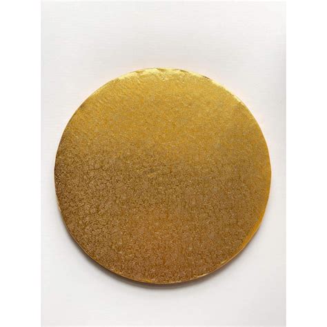 Cake Drum Rond Cm Mm Goud Cm