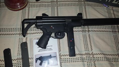 Lusa A2 submachine gun semiautomati... for sale at Gunsamerica.com: 927256489