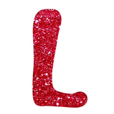 Glitter Alphabet L 25174389 Png