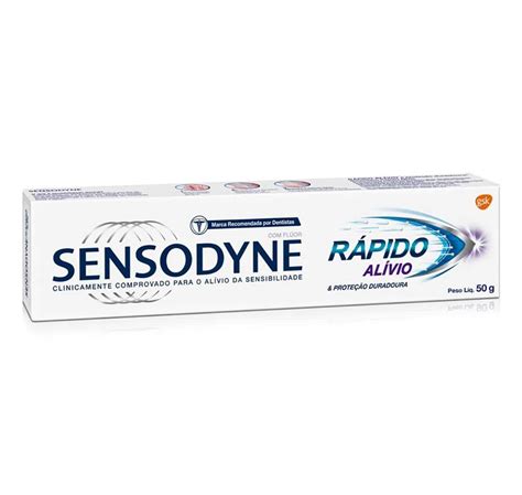 Creme Dental Sensodyne Rápido Alívio 50g P7896015528294 Creme Dental