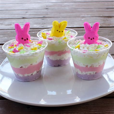 Layered Easter Yogurt Treats | Fun Family Crafts