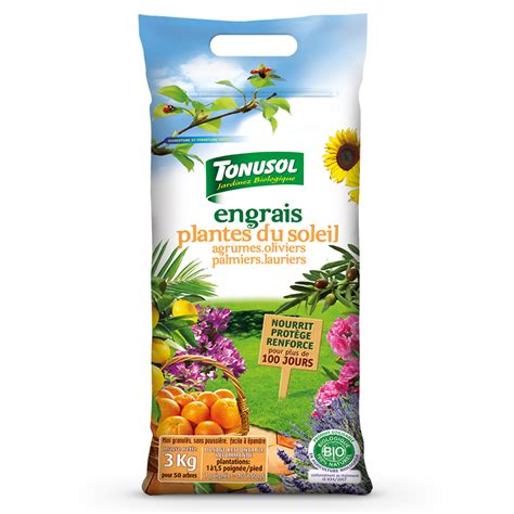 Engrais Plantes Du Soleil Bio Tonusol N1 Du Jardinage Bio Tonusol