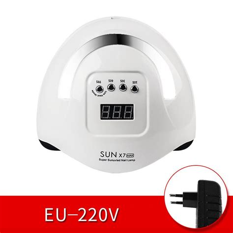 Zon X Max W Led Lamp Nagel Droger Uv Lamp Gel P Grandado