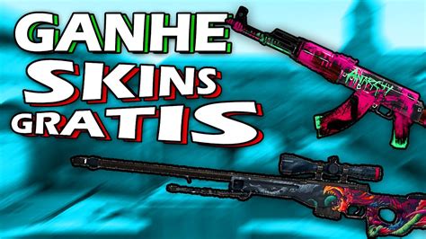 COMO GANHAR SKINS DE CSGO GRATIS COMO CONSEGUIR SKINS DE CSGO DE