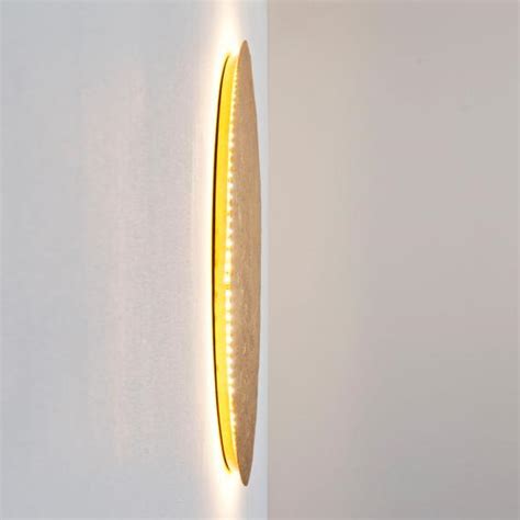 Holl Nder Meteor Grande Led Wandleuchte Gold K Reuter