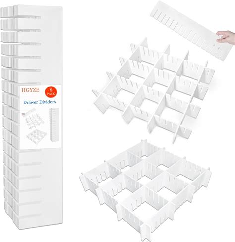 Mdesign Set Da Pratici Divisori Per Cassetti Comodi Organizer