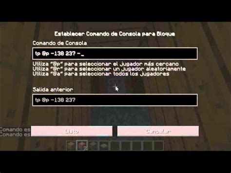 Como Hacer Un Tp Y Spawnpoint Con Bloques De Comandos D Youtube