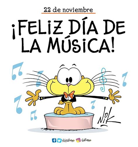 22 De Noviembre Día Internacional De La Música