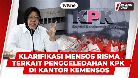 Klarifikasi Mensos Risma Terkait Penggeledahan Kpk Di Kantor Kemensos