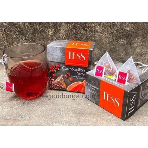 Trà Tess Cosmopolitan Party – Trà thảo mộc vị nam Việt Quất & Cam – Thế ...