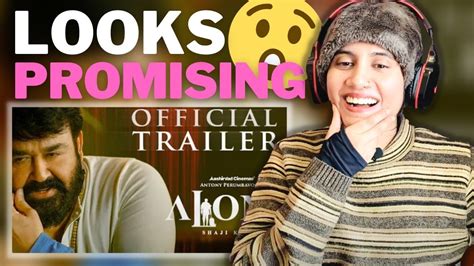 ALONE Official Trailer Reaction Mohanlal Shaji Kailas Ashmita