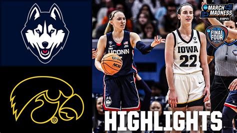 2024 Final Four: UConn Huskies vs. Iowa Hawkeyes | Full Game Highlights ...