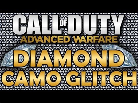 ADVANCED WARFARE DIAMOND GUN CAMO GLITCH TUTORIAL UNPATCHED CoD AW