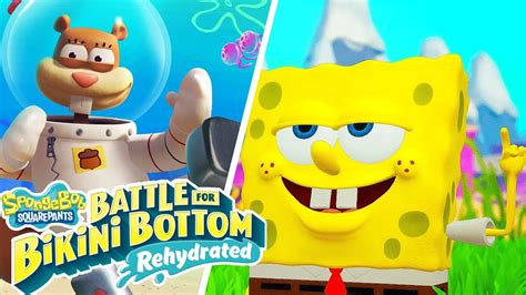 SpongeBob Battle For Bikini Bottom Rehydrated 02 Walkthrough PS4 YouTube