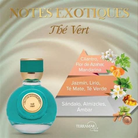 Perfume Para Mujer The Vert Terramar Notes Exotiques Moda De Mujer