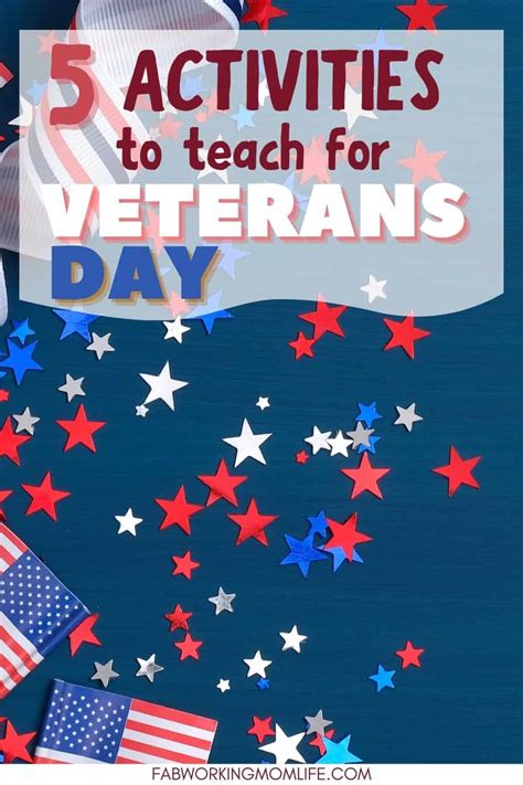 Teaching Kids about Veterans Day: 5 Ways You Can Make a Veterans Day ...