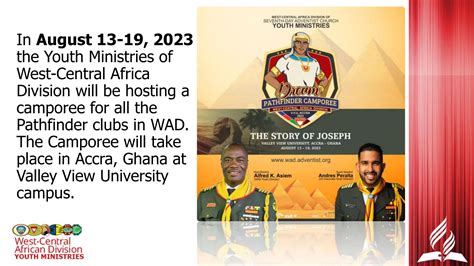 West Central Africa Division Pathfinder Camporee 2023 Pptx