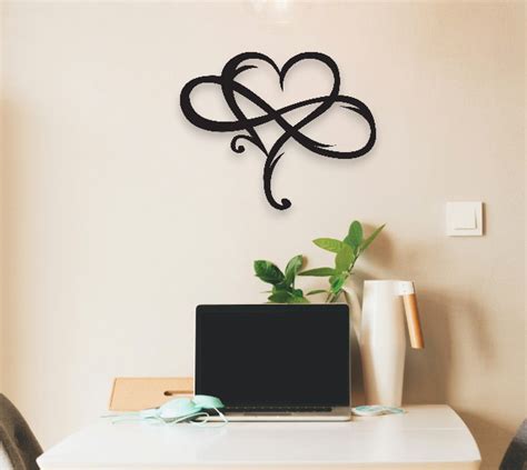 Infinity Heart Wall Art | Whimsic NZ-Crafted Wall Art