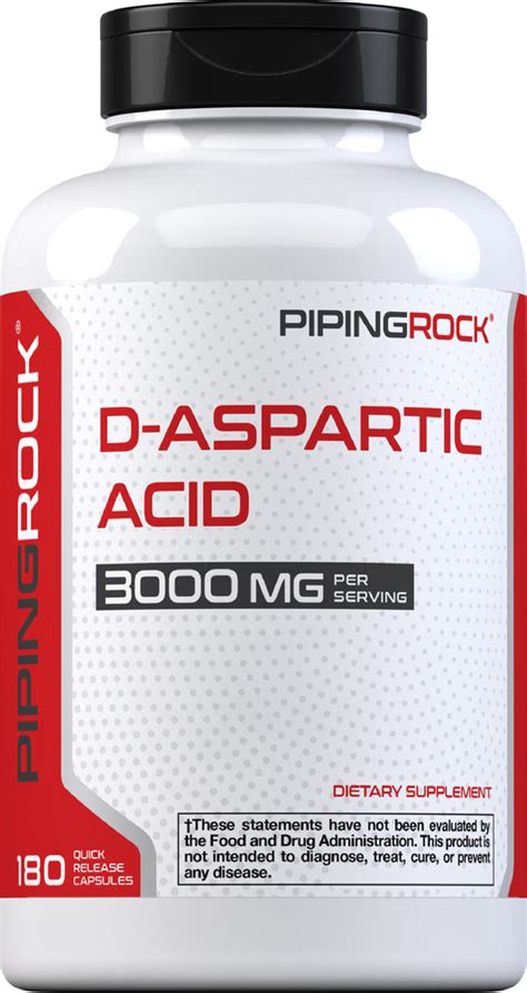 D-Aspartic Acid Supplements | Buy D-Aspartic Acid | Benefits ...