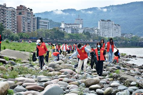 “美丽中国·青春行动”2021年雅安（青衣江）净滩行动拉开帷幕 雨城区 雅安社会服务网