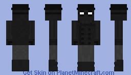 Spider noir Minecraft Skin