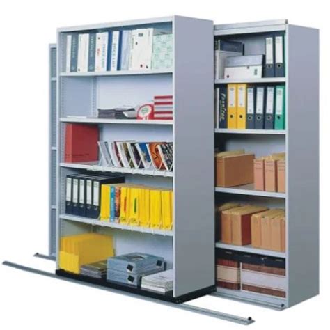 Offices Mild Steel Angular Mobile Compactor Storage System At Rs 18009