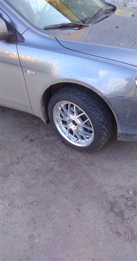 пришло лето)) — Mitsubishi Lancer X, 1,5 л, 2010 года | колёсные диски ...