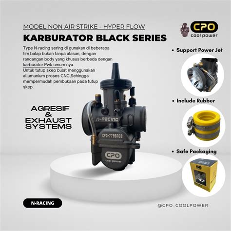 Jual CPO Cool Power Karburator Pwk Air Strike N Racing Skep Hard