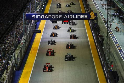 F Singapore Grand Prix Session Timings And Preview