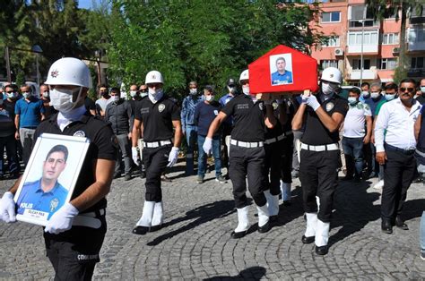 Kalp krizi sonucu hayatını kaybeden polis memuru için tören düzenlendi