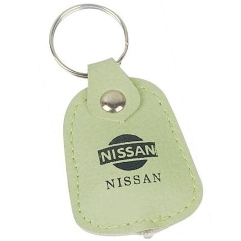 Leather LED Keychain Giftarget Inc