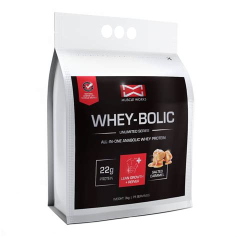 Whey Bolic Protein 3KG Muscle Works