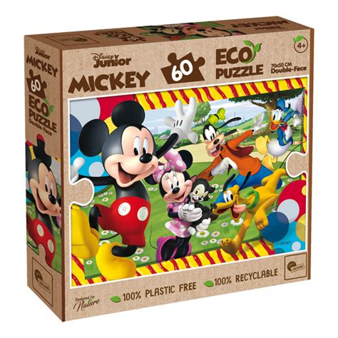 Puzzle Maxi Eco Disney Mickey Mouse 60 Pezzi Lisciani DIDATTICO