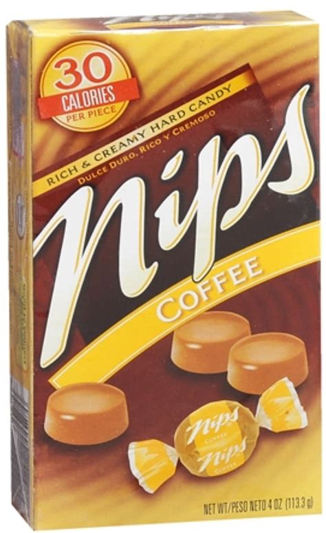 Nips Hard Candy Coffee 12 Packs 4oz Per Pack Pack Of 6