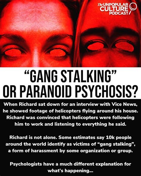 Gang Stalking Signs