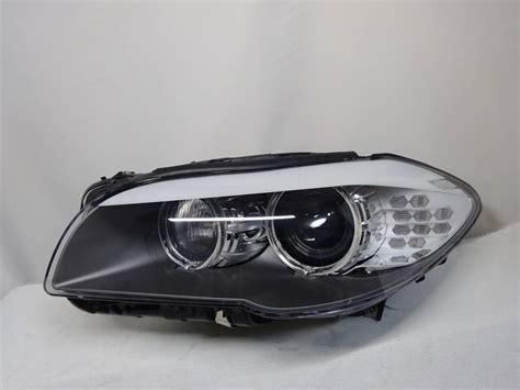 程度良好 BMW 5シリーズ F10 F11 前期 純正 左 左側 LH ヘッドライト ヘッドランプ HID 1ZS 010 131 43