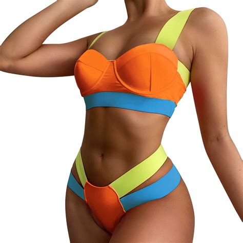 Gdreda String Bikini Underwear For Women Women Two Piece R Swimwear