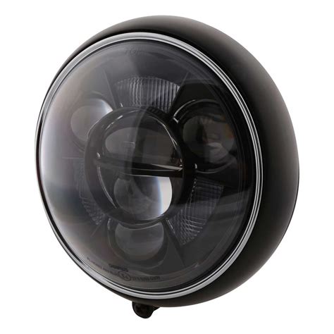 Optique De Phare Led Cm Highsider Yuma Type Noir Montage