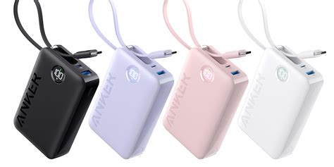 Anker 20,000mAh USB-C Power Bank debuts in four colors