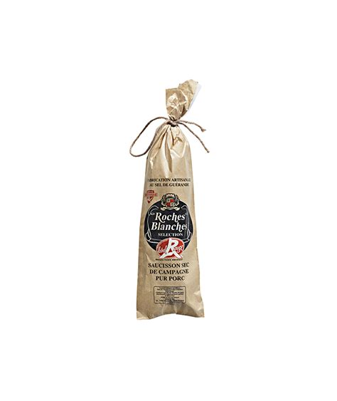 Saucisson Sec De Campagne Roches Blanches Galeries Lafayette Le Gourmet