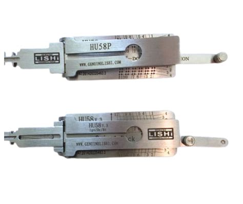 BMW HU58 Lishi Tool Picking Decoding Guide